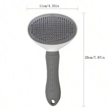1pc Pet Hair Removal Tool, TPR Random Color Pet Hair Comb For Pet - Multicolor - View 7