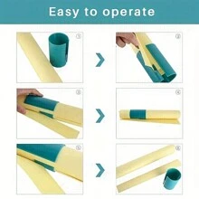 1pc Sliding Gift Wrapping Paper Cutter Cutting Tools Gift Wrapping Paper Cutting Tool Cuts The Perfect Line Sliding Wrapping Paper Cutter Gift Wrap Cutter for  Wrapping Paper Craft Cutter Tools roll Slitter Cutter Multifunction Knives - Green - View 6