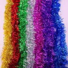 Kit 1/3/5/10 Pieces Christmas Party Ornament Colorful Tree Decoration 7cm X 2 M (Approximately) - 藍色 - 查看 3