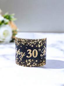 10Pcs Happy 30th Birthday Water Bottle Labels Sticker Home Decor Black Gold Sticker For Birthday Party Wine Water Bottle Labels Stickers Gift Labels - 30 Years Old - View 4