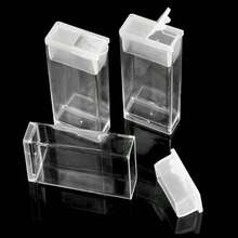 1pc Ps Material 24pcs Individual Bottle Diy Jewelry Storage Box - Clear - View 4