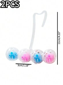 2pcs Hanging Aromatic Toilet Cleaner With Automatic Deodorization & Colored Foam - Multicolor - View 8