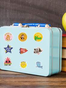 Finego 100入組兒童獎勵貼紙,老師課堂貼紙包,學生小型激勵課堂用品,男孩女孩幼兒好工作激勵行為幼稚園小學