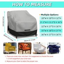 Una Funda Para Silla Con Parches De Diferentes Colores - Gris - Ver 7