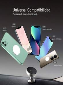 1Hora Soporte Magnético Para Celular - PJ093 para esta NAVIDAD - Negro - Ver 7