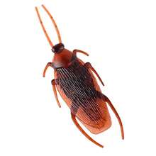 Aronclub Realistic Cockroach Spider April Fool's Day Halloween Prank Toys, Fake Insect To Scare, Funny Vent Toys - Brown - View 2