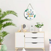 1 tấm biển gỗ tròn, biển gỗ khủng long tròn, đồ trang trí treo, biển gỗ, trang trí nhà cửa, trang trí phòng khách, trang trí phòng ngủ, trang trí hiên nhà - Nhiều màu - Xem 3