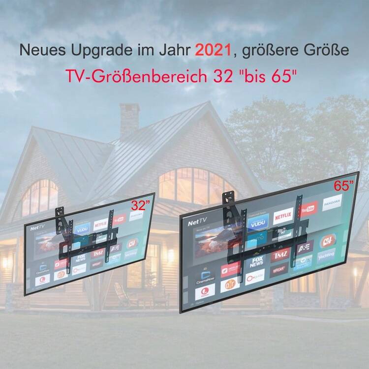 TV Mounts, Stands & Turntables - Black - View 2