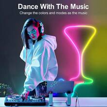 Rgb-ic 霓虹燈diy 彩色追逐燈usb 智慧led 燈由智慧型手機應用程式控制,適用於電視、電腦、臥室、遊戲顯示器、家居裝飾、萬聖節、聖誕節、婚禮、牆壁裝飾,也非常適合旅行、露營、派對、生日、聖誕禮物 - 彩色 - 查看 5