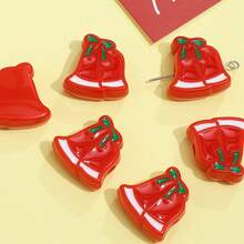 Giáng sinh Theo chủ đề Dầu Nhỏ giọt Hiệu ứng Hạt - Ông già Noen , Người tuyết , Cây thông noel - Lý tưởng Đối với DIY Điện thoại Dây đeo - Hạt màu giáng sinh-10 miếng - Xem 19