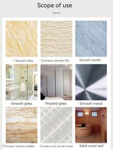 4件套壁挂式拖把架收纳架，无缝拖把夹挂钩，家用收纳架 - 彩色 - 查看 10