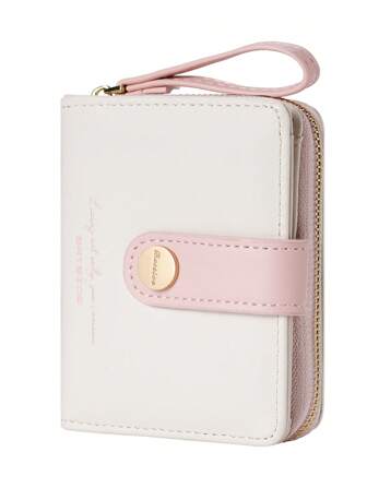  BATSIOE 纯色新款大容量跨境女士钱包 拉链零钱包 批发 极简奢华钱包