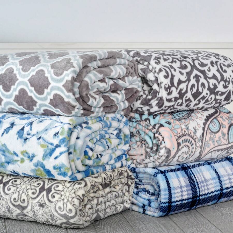 Kathy Ireland Kathy Ireland Flannel Fleece Blanket SHEIN ITALIA