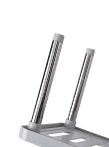 Estante De Almacenamiento Retráctil Para Utensilios De Cocina, Organizador Multicapa, 1 Ud. - Gris - Ver 7