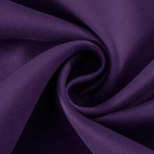 Joydeco Blackout Curtains 54 Inch Length 2 Panels Set, Thermal Insulated Long Curtains& Drapes 2 Burg, Room Darkening Grommet Curtains for Living Room Bedroom Window (W52 x L54 Inch, Dark Purple) - 深紫色 - 查看 3