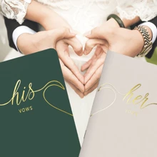 Thanh lịch Sách Với Gold Foil Viết chữ Đối với Của bạn Lễ cưới - Và Sách Với Của Đến Viết Là Của bạn Tim - A Đẹp Sự Thêm vào Đối với Lễ cưới - Màu xanh Bạc hà - Xem 4