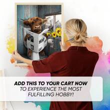 1入組DIY成人油畫，適用於帆布，附相框，適用於兒童和成人創作的數字（油）畫，畫作套件，塗畫按編號，適用於兒童的油漆數字，成人的嗜好和手工藝，鑽石畫配件，鑽石畫套件，5D鑽石藝術，鑽石畫套裝，鑽石藝術套件清倉，適用於母親、祖母、鄰居、朋友的生日、感恩節、聖誕節禮物，家居裝飾套裝 - 彩色 - 查看 3