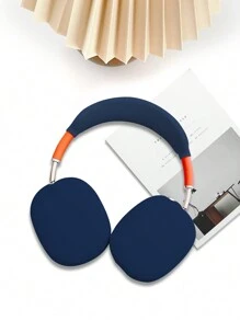 5入組矽膠保護套，具備鉤子和頭套，適用於Apple Max耳機，防止刮擦和碰撞 - 藏蓝色 - 查看 2