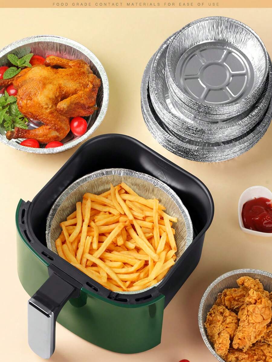 10pcs 8-inch Air Fryer Parchment Paper Liners - 8 inches - View 1