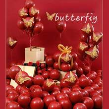 3d Hollow Out Butterfly Decor, Silver Tone - Silver - View 9