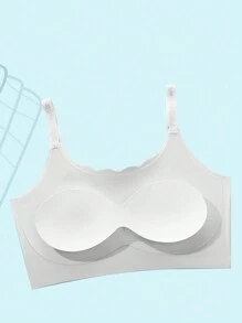 Sujetador De Estilo Simple Y Fresco Para Niñas Lindas - Blanco - Ver 6