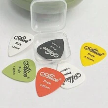 6/10Pcs Boxed Plastic Colorful Guitar Pick 0.58/0.71/0.81/0.96/1.20/1.50mm 6 Sizes Random Thickness Guitar Ukulele Accessories - Multicolor - View 8