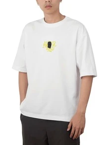 Men T-Shirts - 白色 - 查看 2