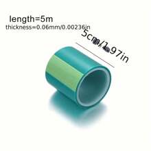 1 Stück 5m/rolle Spurlose Klebeband Nahtloses Papier Klebeband Für Diy Cut Out Open Metall Rahmen Bezel Einstellung Uv Epoxy Harz Formen Schmuckherstellung