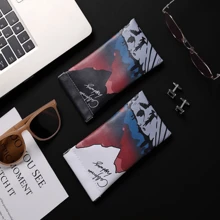 1 件自動閉合便攜式太陽眼鏡收納袋,眼鏡盒,小配件收納袋,汽車眼鏡袋,加州風格眼鏡收納袋,19.5*10 厘米