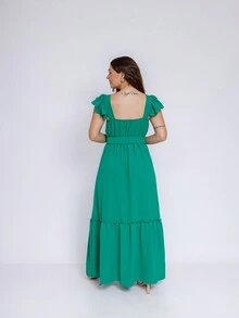 Women Dresses - 綠色 - 查看 3