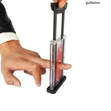 1pc Non-Harmful Magic Trick Prop, Close-Up Magic Finger Toy, Finger Guillotine Prank Toy, Scary Finger Cutting Trick, Magical Magic Toy - Multicolor - View 4