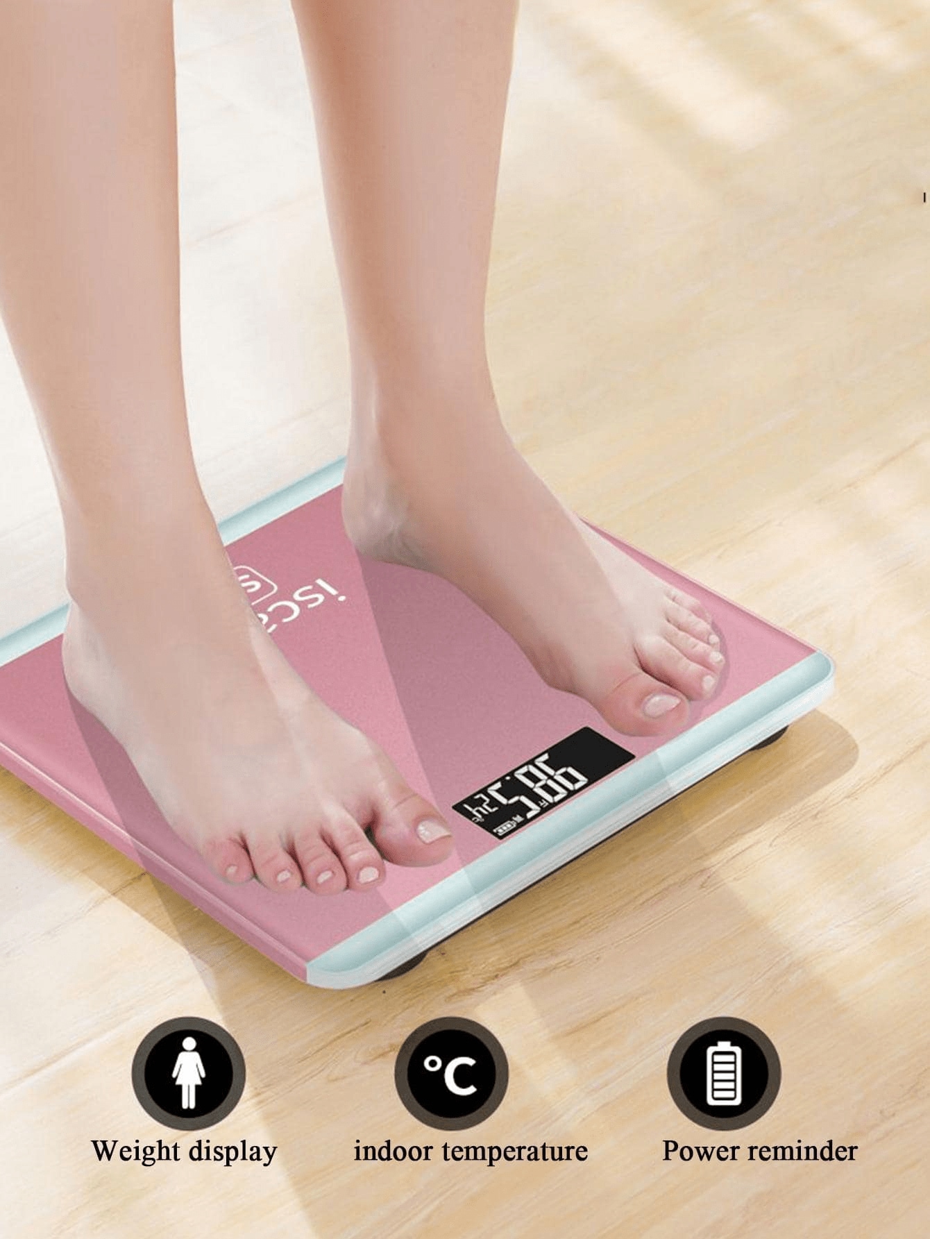 1pc 0.2180KG Electronic Body Scale Smart Weight Scale Home Commercial