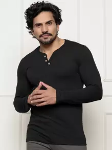 Men T-Shirts & Tanks - 黑色 - 查看 1