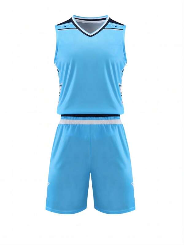 Basketball Uniform Set Men's Athletic Competition Team Jersey SHEIN USA