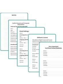 Password Book, Password Keeper (violet) Journal Notebook, Computer & Internet Address Password Manager For Website Login, Home & Office Gift - Violet Purple - View 3