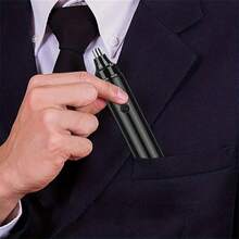 男士充電式鼻毛修剪器 - 使用 Usb 電動剪無痛去除耳朵、鼻子、眉毛和臉部毛髮