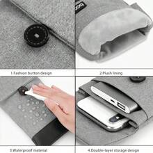 1個手機收納袋,行動電源收納袋,行動電源耳機收納袋,u盤手機保護殼,防塵袋收納