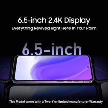 Blackview A96 Android 13 手机 Helio G99 16GB（8+8 扩展）+256GB 手机 6.5 英寸 2.4K 显示屏 配备 120Hz 智能手机 适用于英国黑色，与爱保持联系 - 黑色 - 查看 3