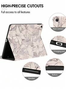 Vỏ hoa Tương thích với iPad IPad Air4/5 10.9 inch mới, Tương thích với Metepad Pro10.8/ Tab 11/Cover, Hỗ trợ nắp bật/ngủ tự động - Nhiều màu - Xem 5