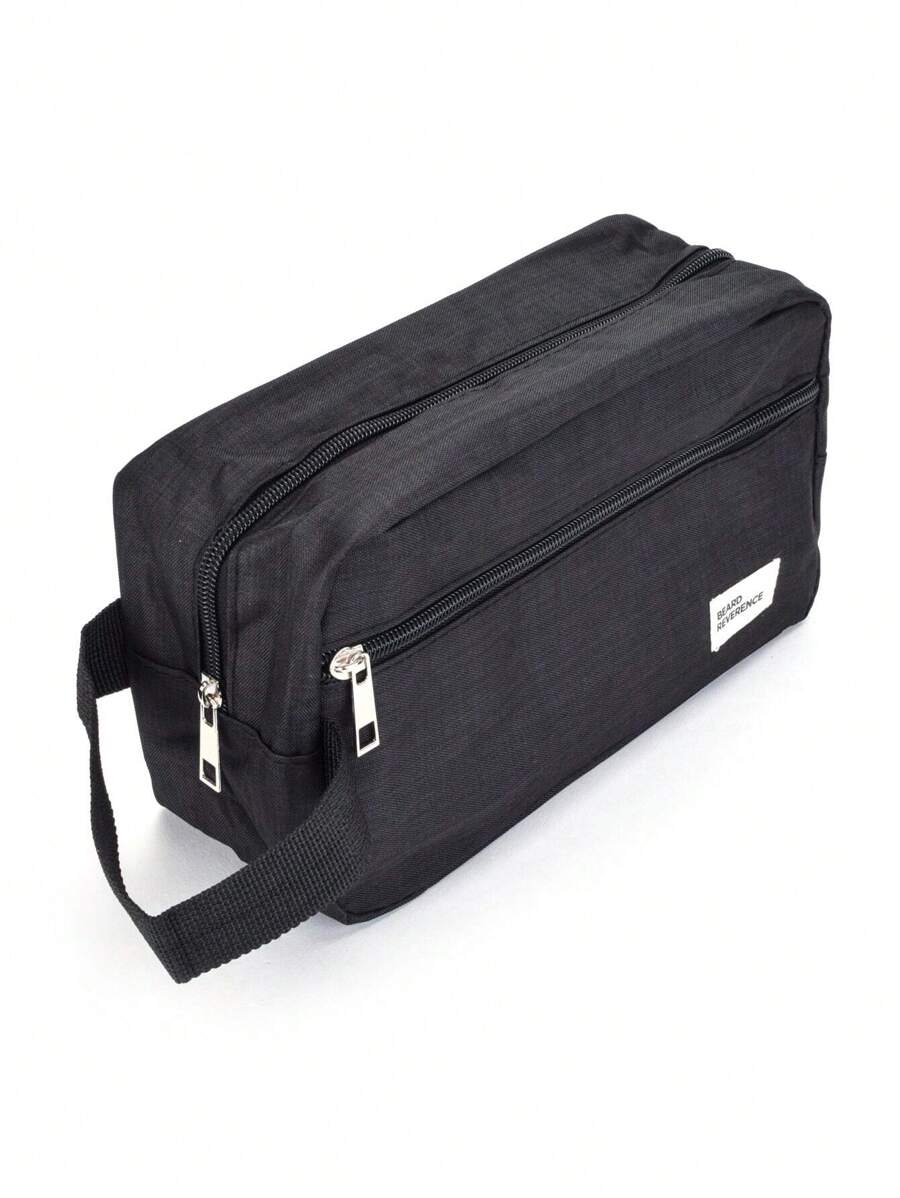 男女化妝包,戶外旅行收納手提包,便攜包,男女收納袋,化妝品袋,黑色