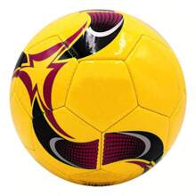 5 LAMINATED RECREATIONAL SOCCER FOOTBALL BALLS FOR CHILDREN GOAL FOOTBALL - 駝色 - 查看 2