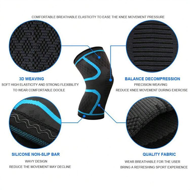 Coderas Deportivas+rodilleras Gym Pesas Deportiva Calidad - Negro - Añade 2