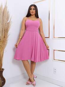 Women Dresses - 粉色 - 查看 5