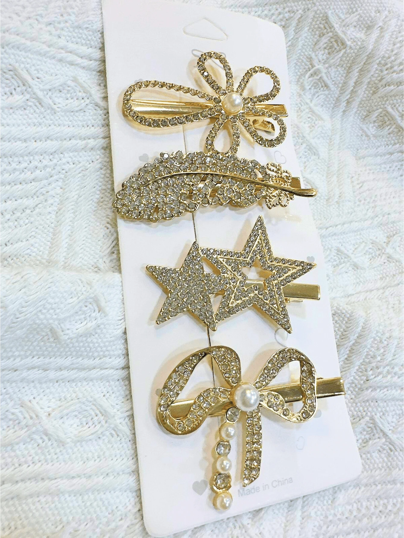 Set Broches para Cabello - Set Cuatro - Ver 1