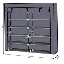 Shoe Cabinets - Grey - View 10