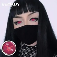 FRESH LADY Freshlady Code geass Colored Contact Lenses 1 Year Disposable - Purple - View 2