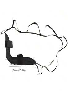 Yoga Leg And Foot Stretching Band For Yoga Pilates Exercise Training - Black - View 3