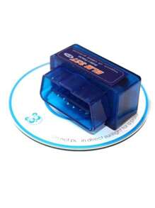 OBD-II,OBD 2 diagnostic instrument  Car Auto Mini V2.1 Interface Diagnostic Interface Scanner - Blue - View 2