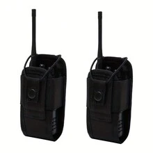 Molle無線電對講機袋:狩獵和攀登適用的便攜式對講機皮套 - 適合攜帶腰袋!