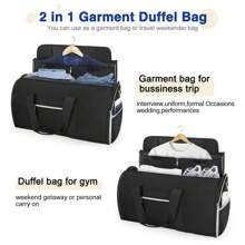 1 Stück 45L faltbare einfarbige Polyestergewebe Nylon Reisetasche, Wandelbare Kleidertasche, Umwandelbarer Gepäckträger, Schultertasche, geeignet für Geschäftsreisen, Reisen, Urlaub, Ausgehen, Fitness, Krankenhausaufenthalt, Tasche für Schulanfang, Übernachtungstasche, Sporttasche, Wochenendtasche, Gepäck, Handgepäck, College-Tasche, Koffertasche, Urlaubstasche, Winterreise